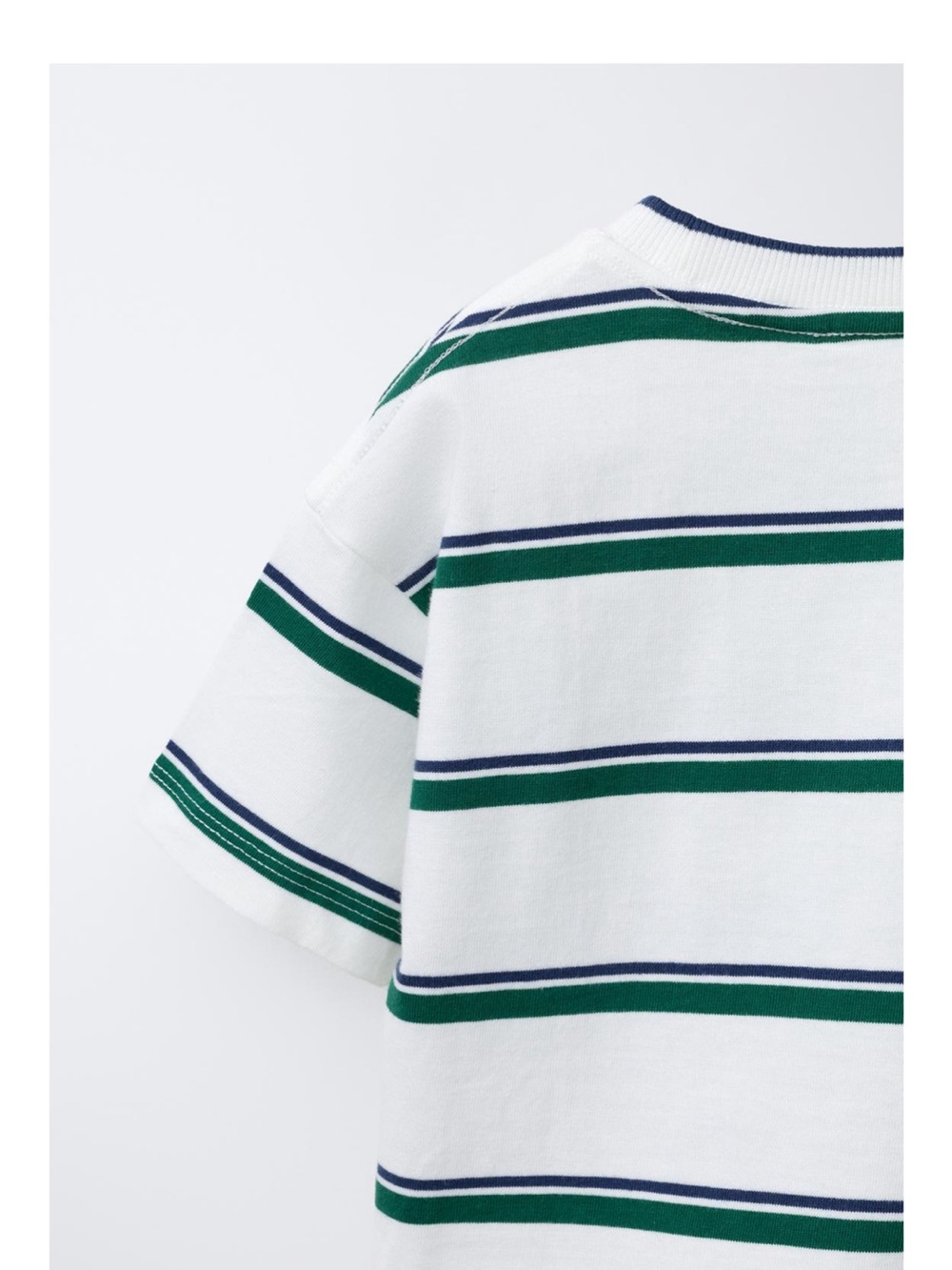 ZARA STRIPED T-SHIRT - Picture 4 of 10
